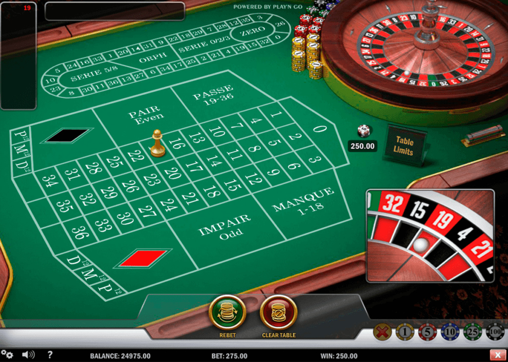 french roulette casino online