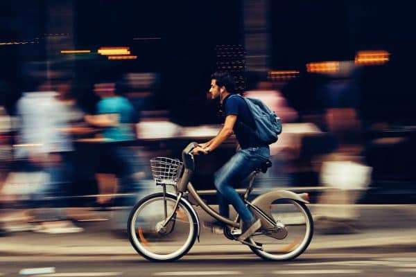 Bicycle are best for delivering in short distances