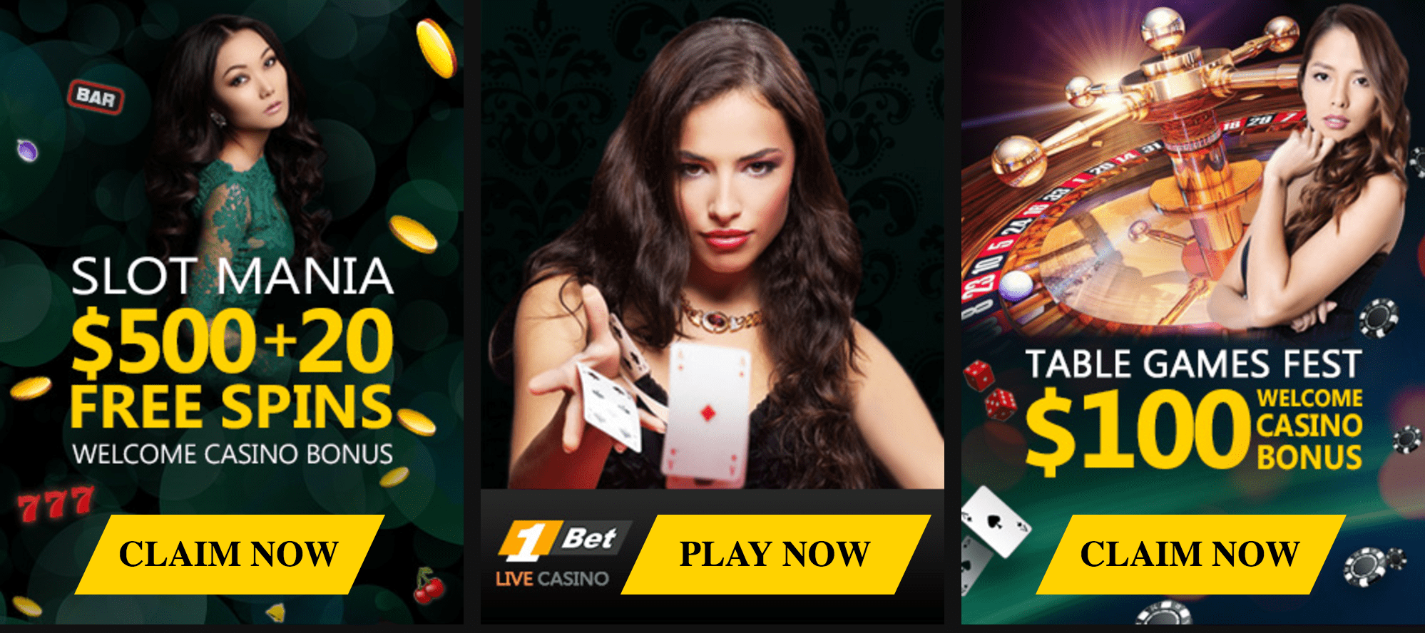 Promozioni e bonus 1Bet Casino