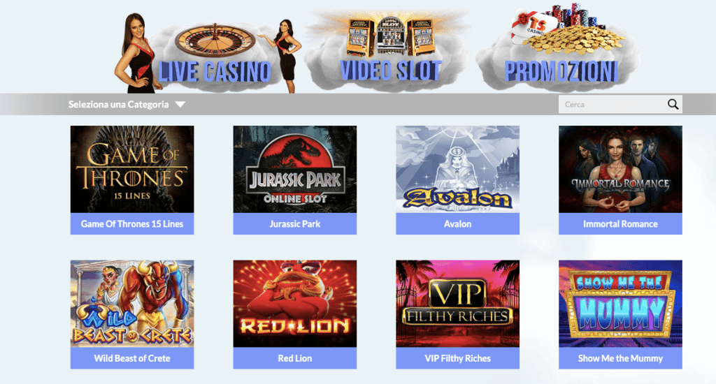 ts casino slot giochi