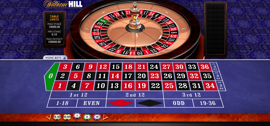 Roulette 3D William Hill
