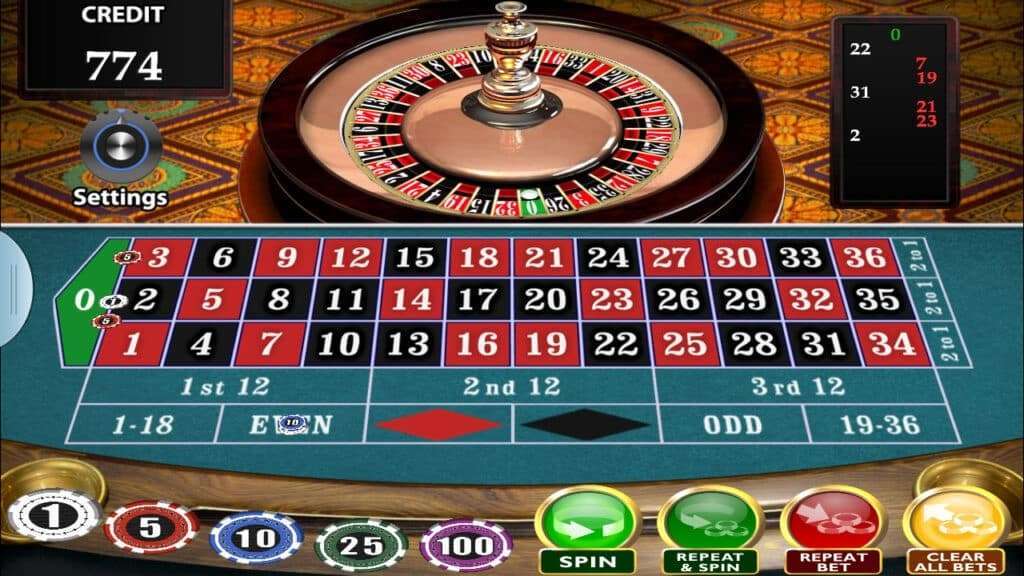 Roulette 3D gratis