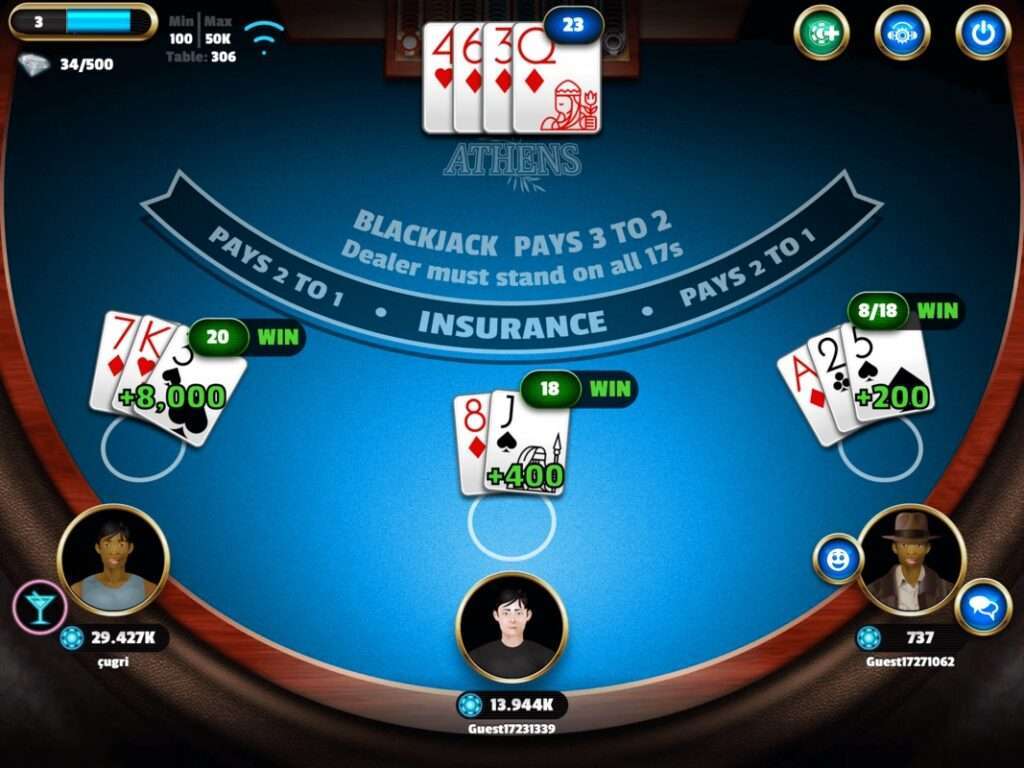 Blackjack online