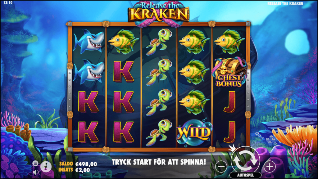simboli Release the Kraken Slot Machine