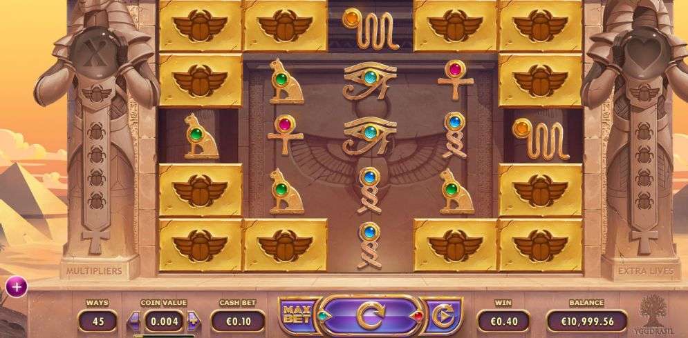 simboli Valley of the Gods slot machine