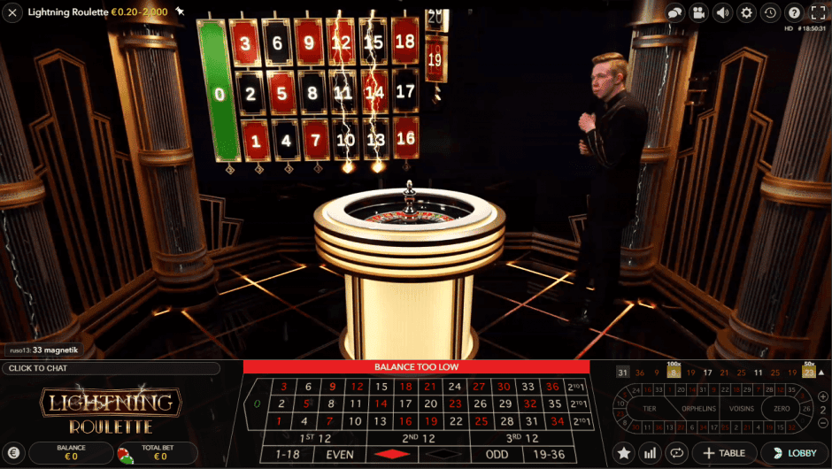 Lightning Roulette: dove giocare gratis online