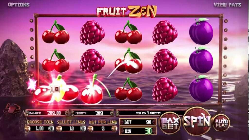simboli Fruit Zen Slot Machine