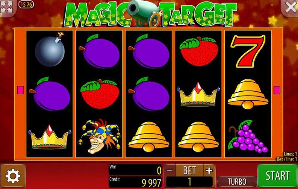 simboli Magic Target Slot Machine