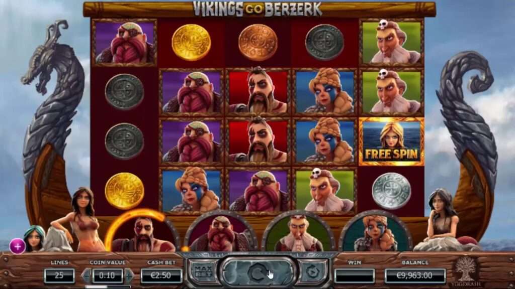 simboli Vikings go Berzerk slot machine