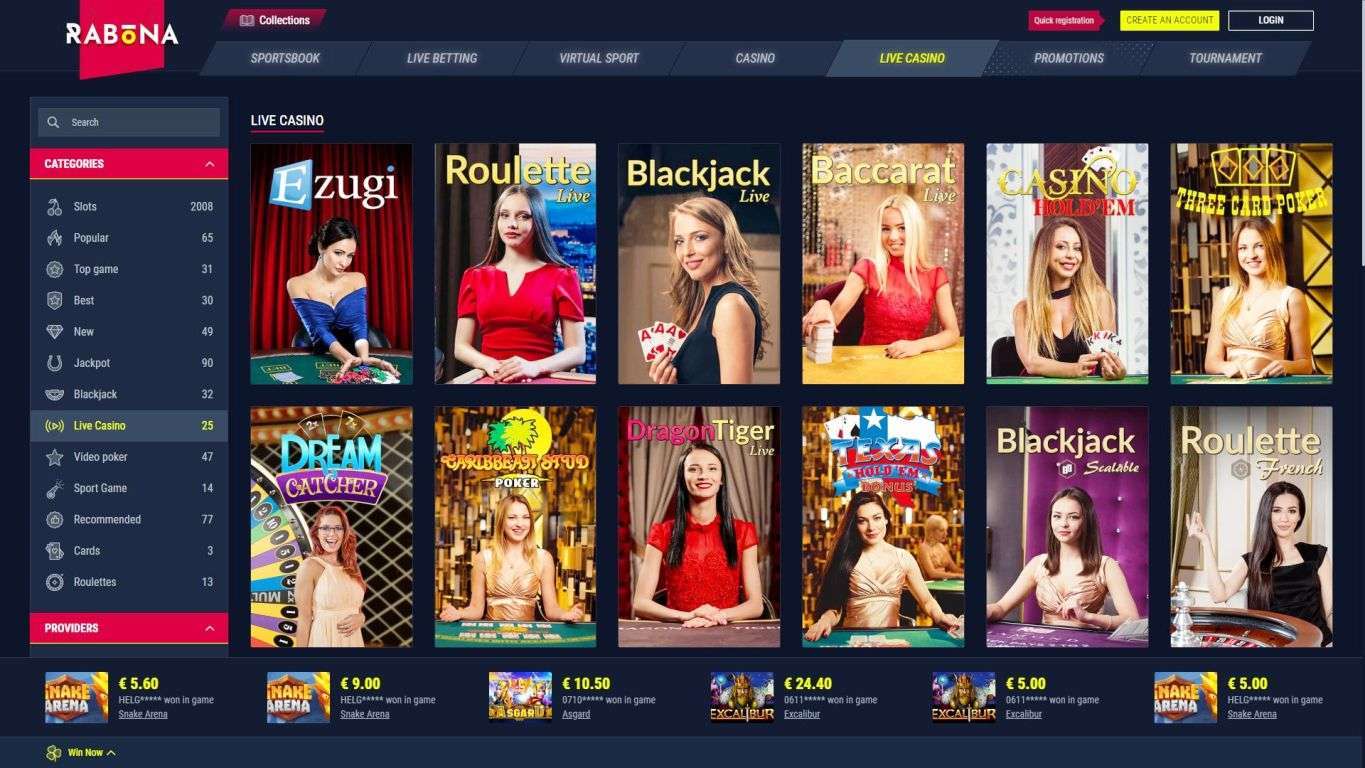 Rabona Poker: recensione sito e Bonus da utilizzare subito
