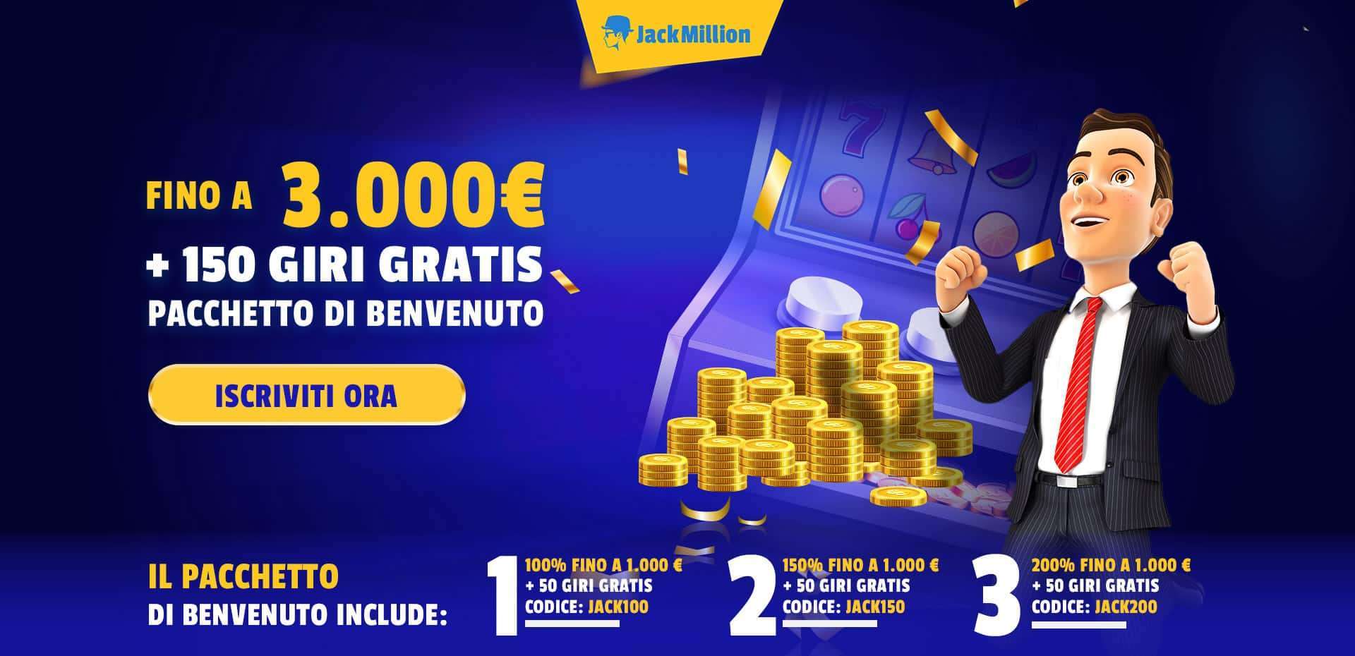 Bonus di Benvenuto 2021 per Casinò Non Aams: i più alti