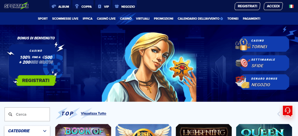 Giochi Sportaza Casinò Online