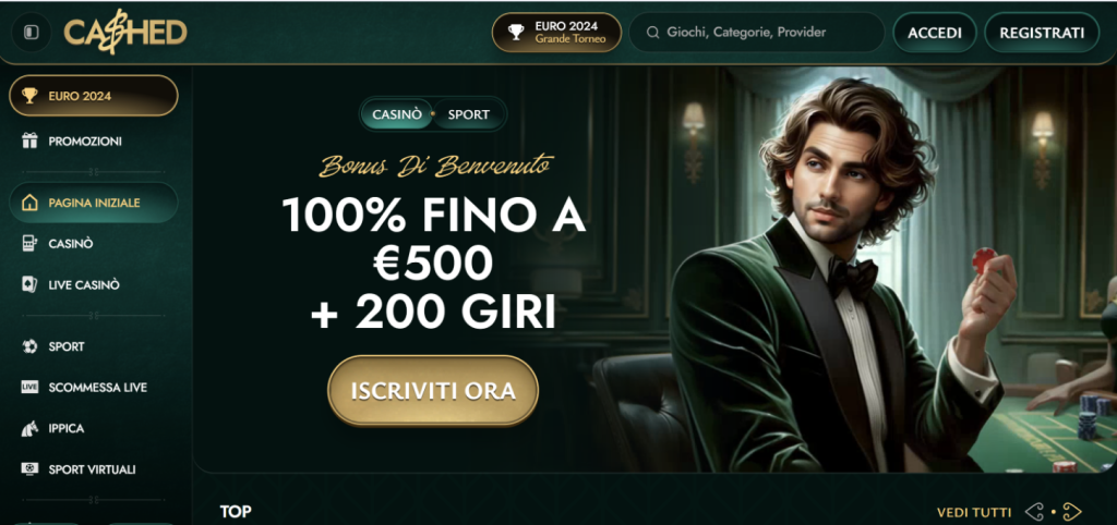 Cashed Casinò non AAMS