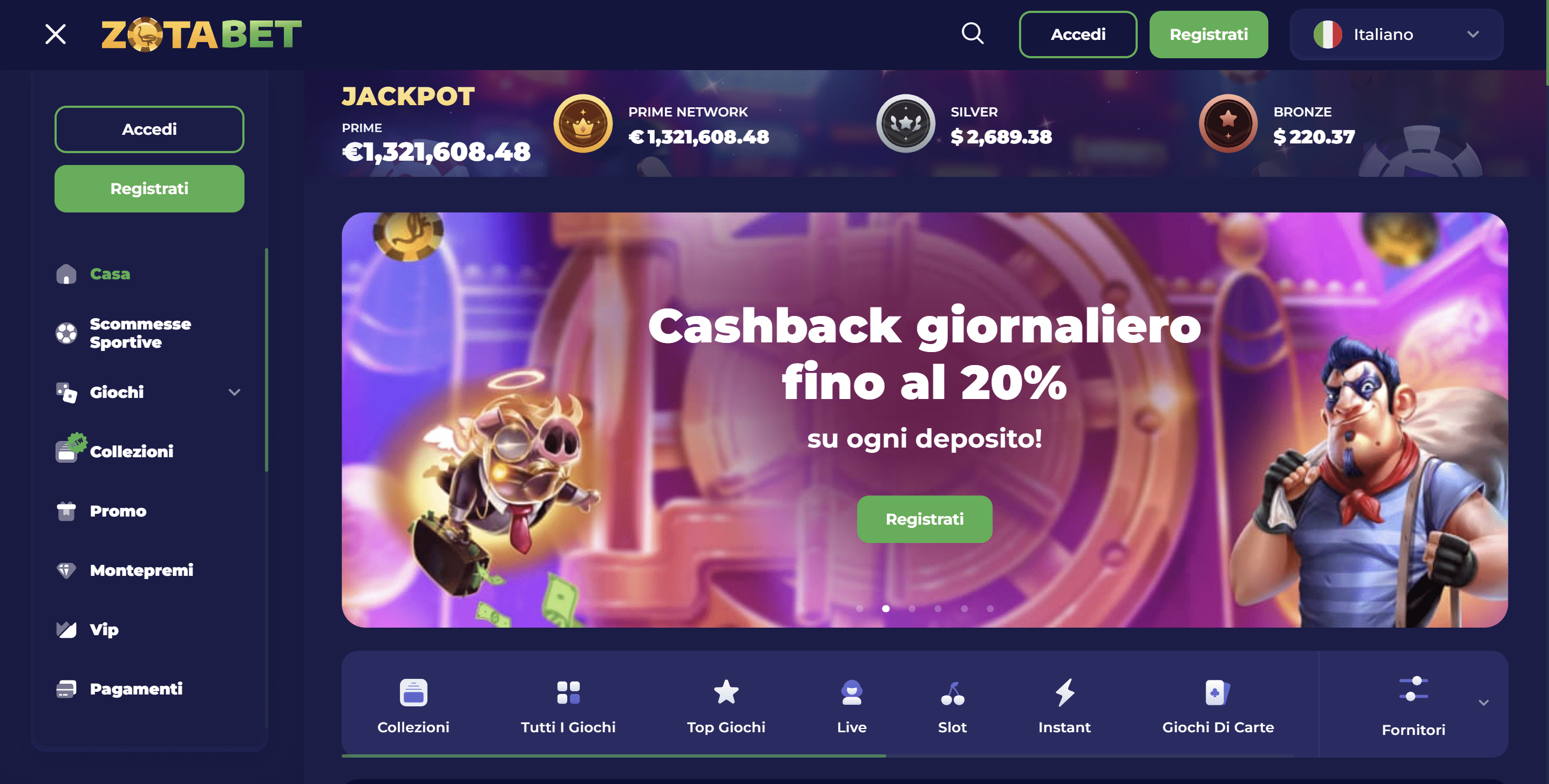 Zotabet Casinò